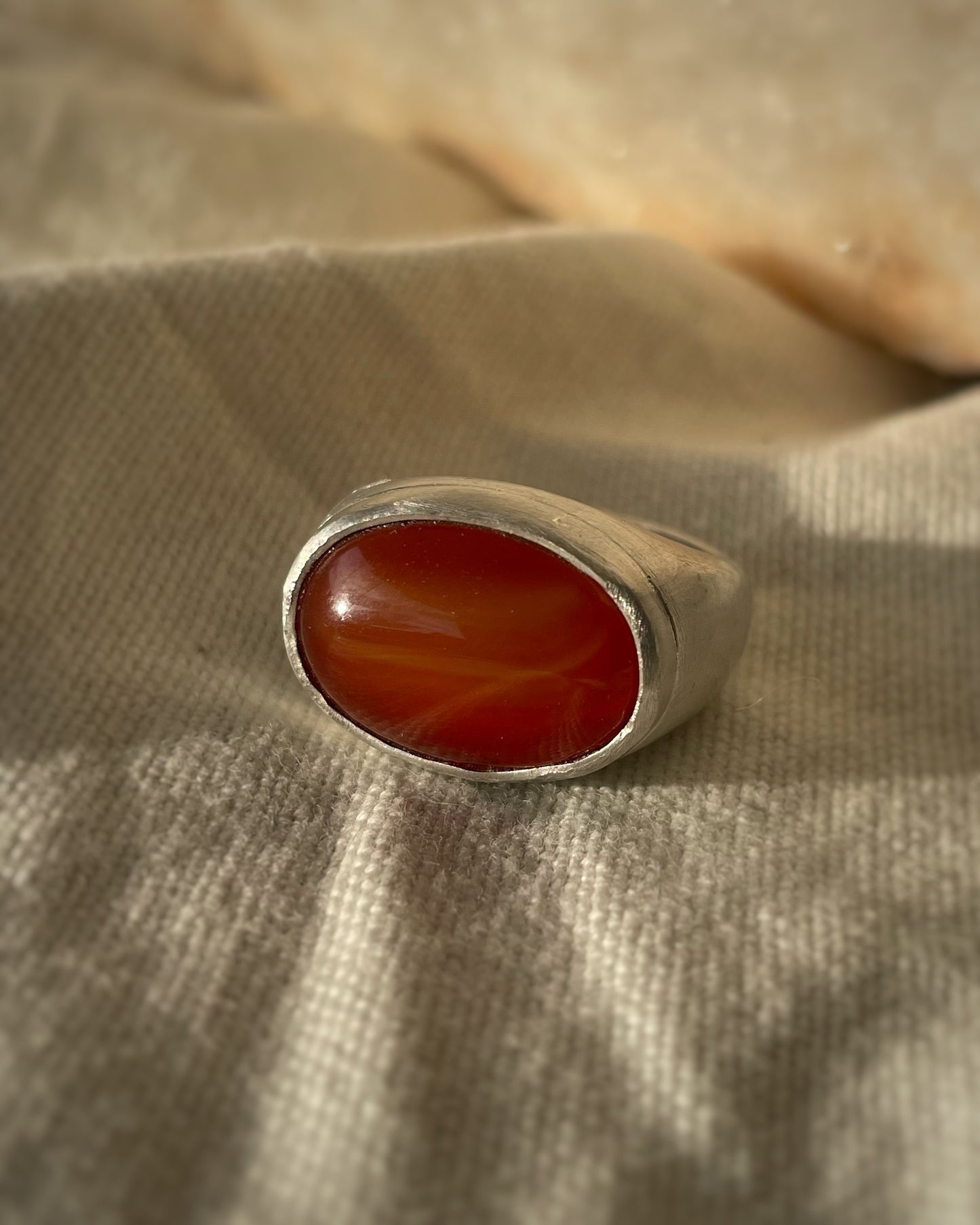 Carnelian ring
