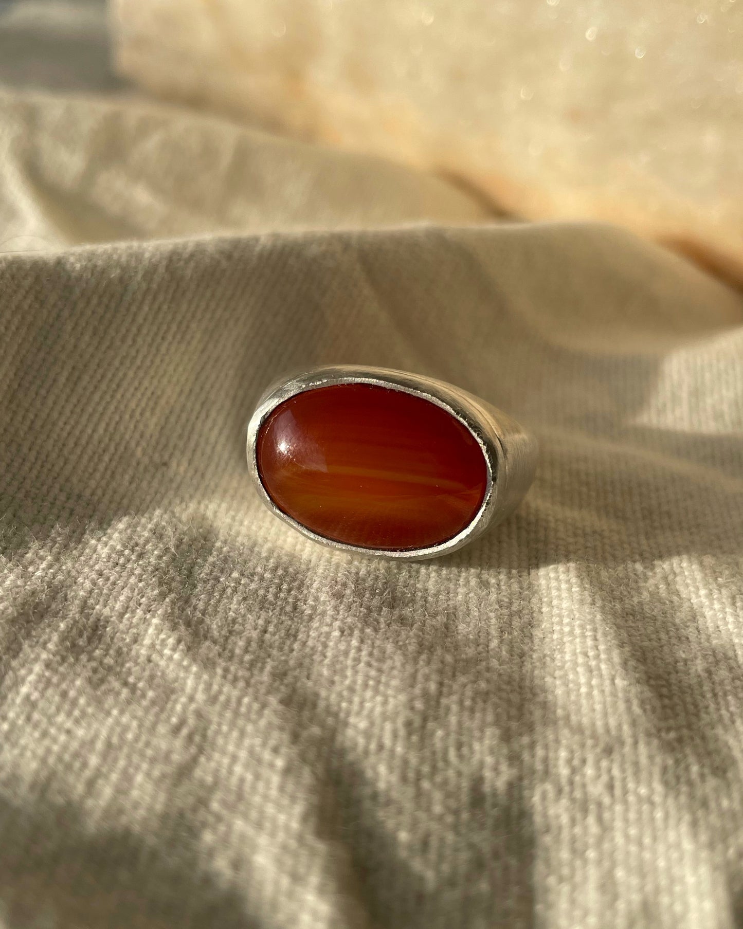 Carnelian ring