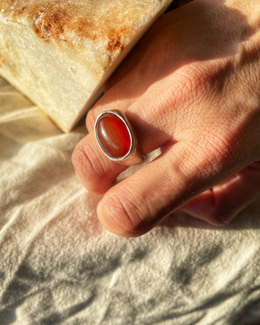 Carnelian ring