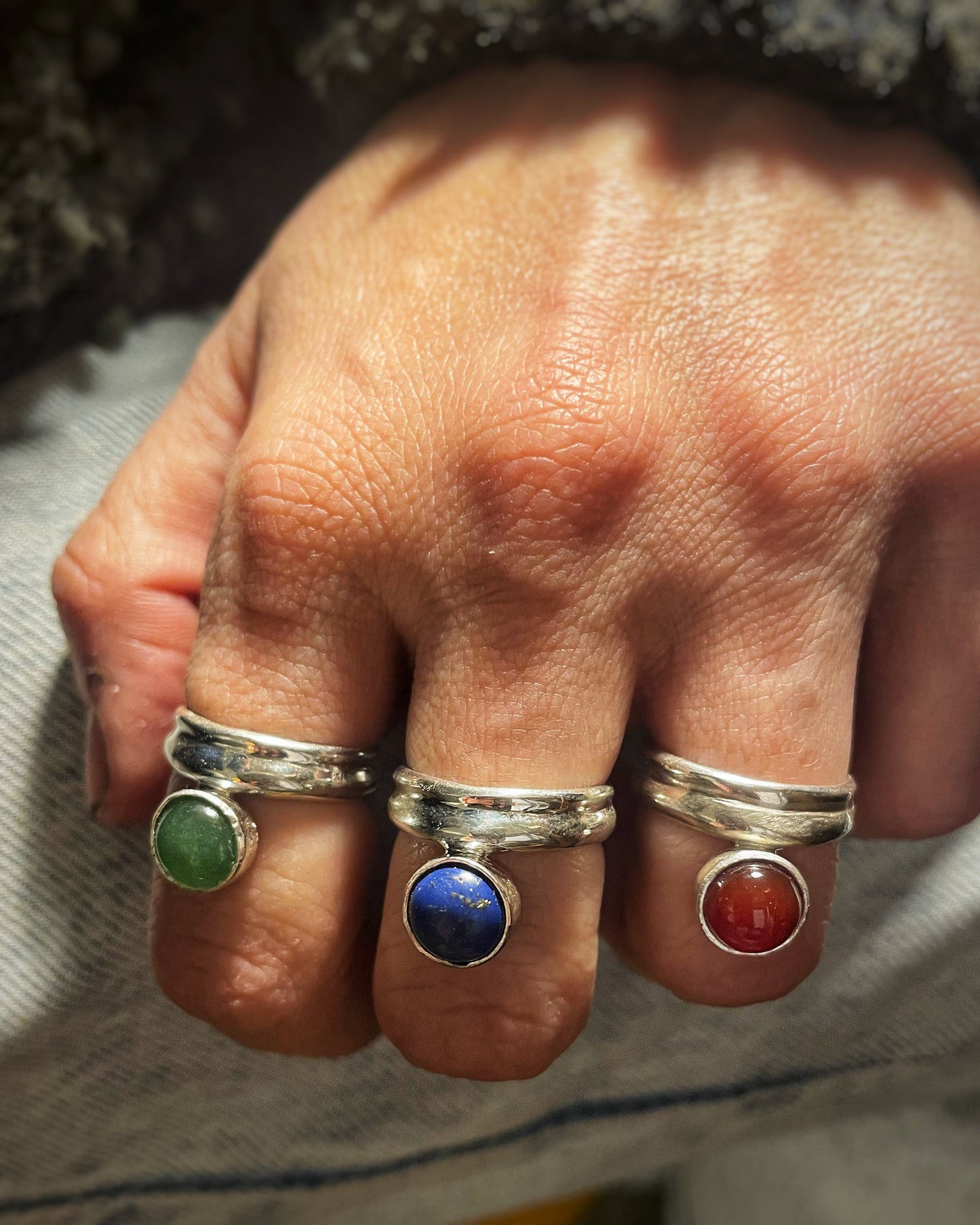 Gema silver ring