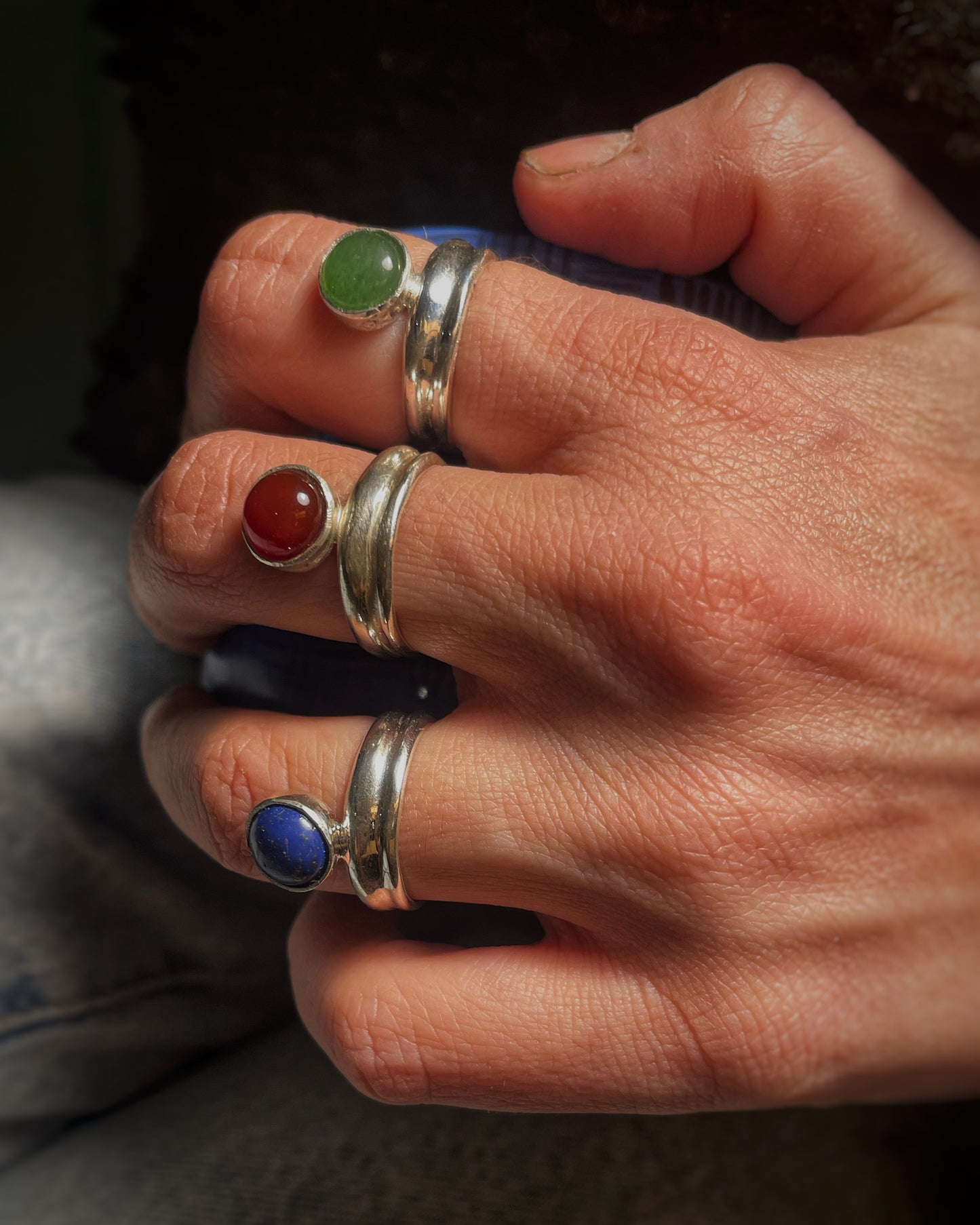 Gema silver ring