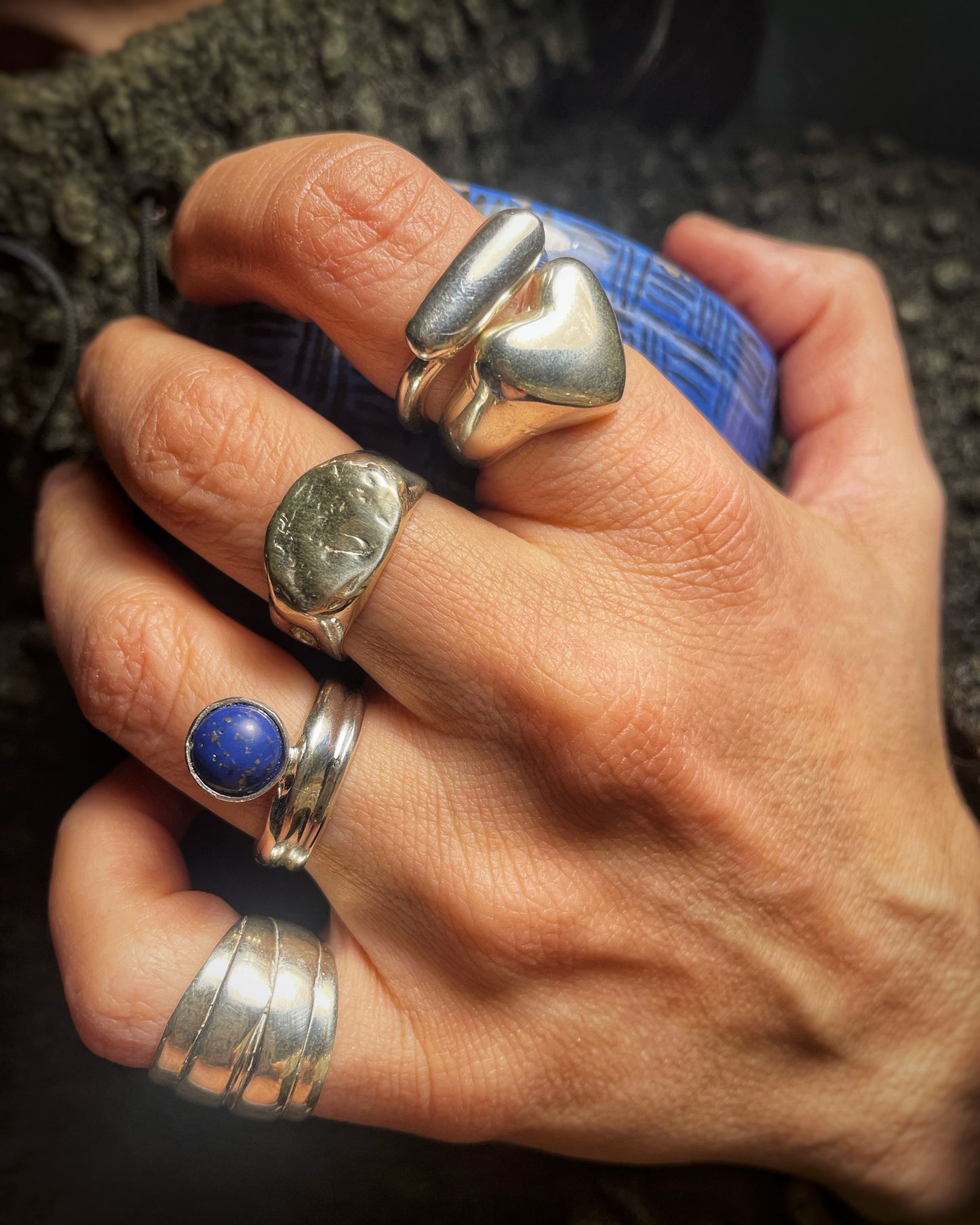 Gema silver ring