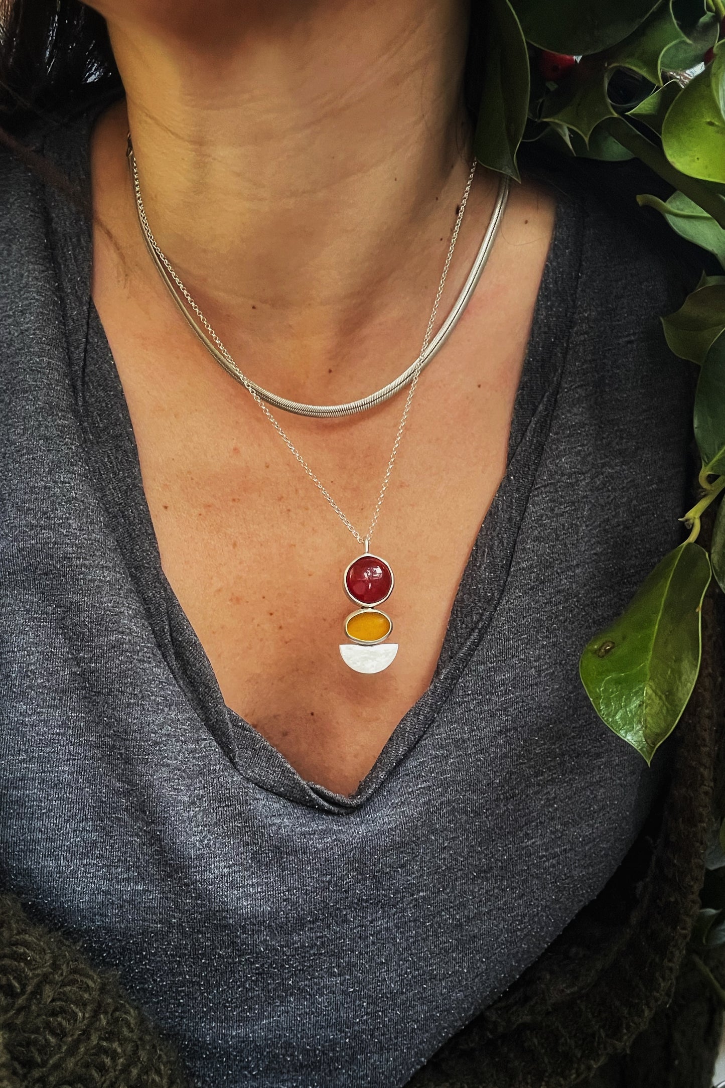 EarthSeaMoon pendant