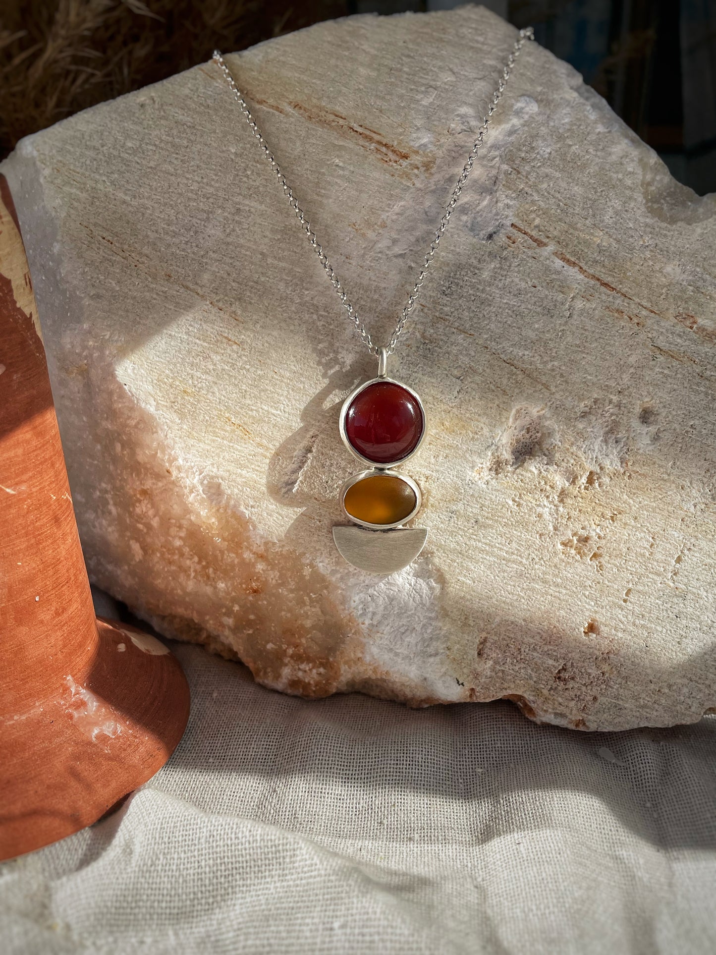 EarthSeaMoon pendant