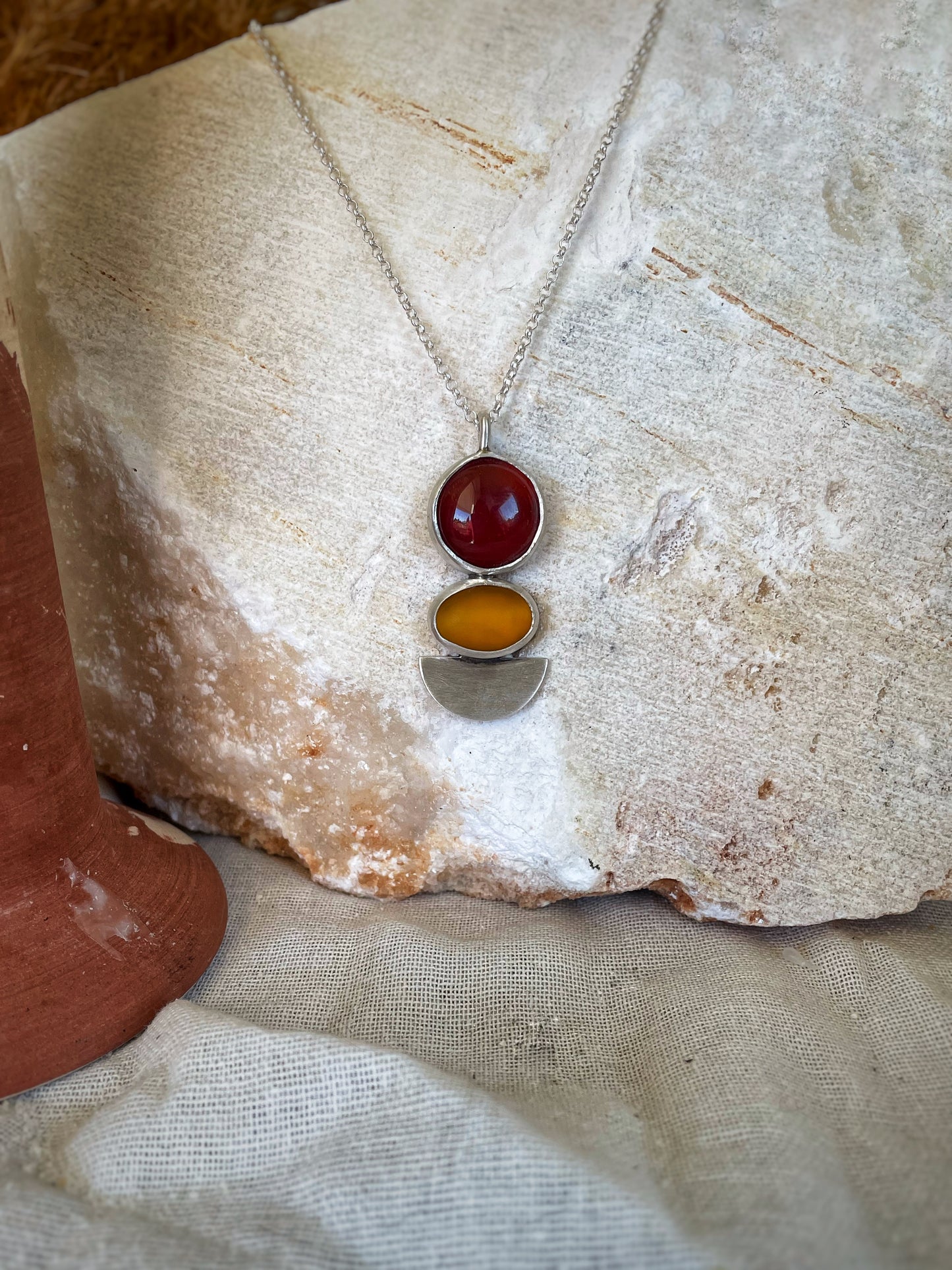 EarthSeaMoon pendant